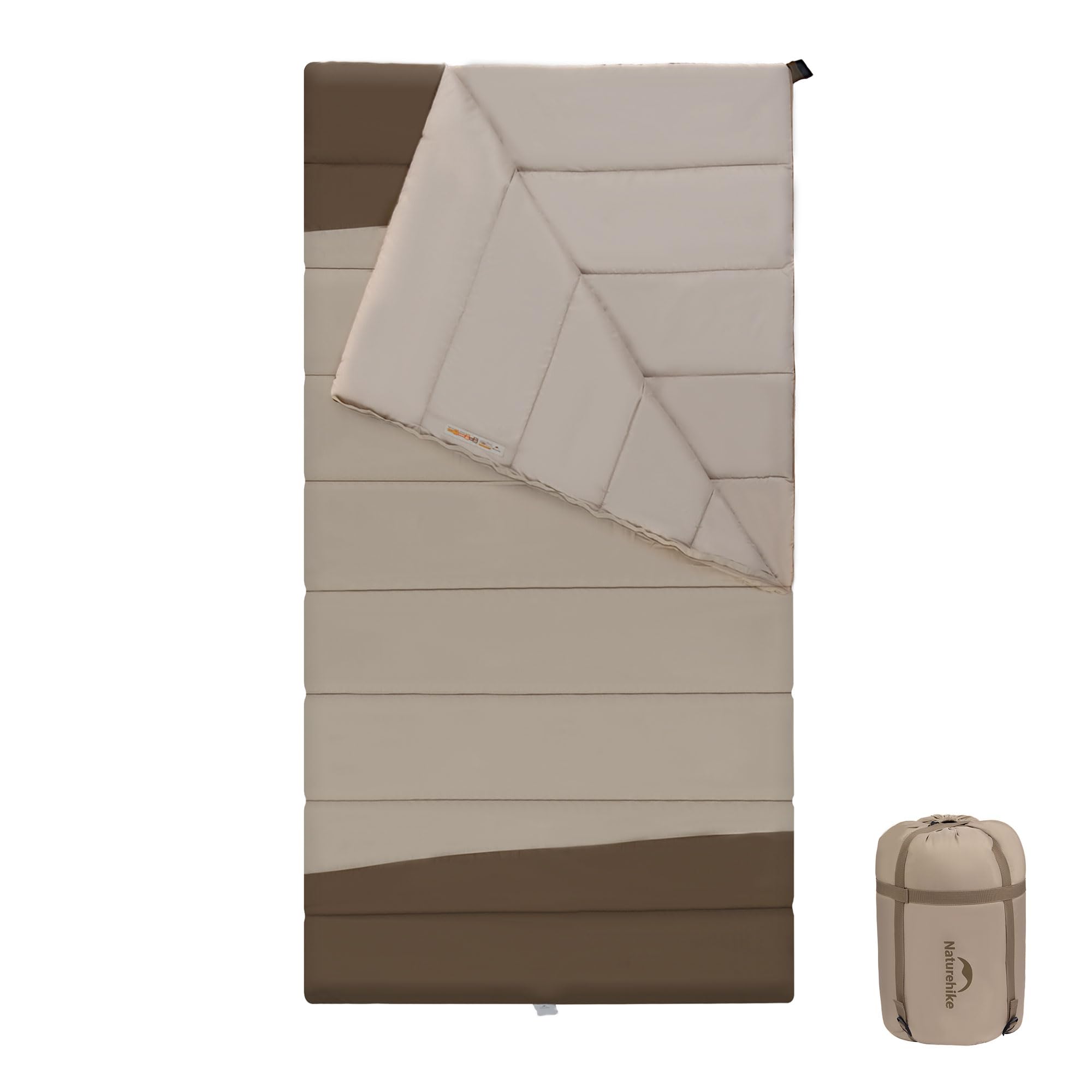 Amazon.co.jp: Naturehike 寝袋 シュラフ 封筒型 ワイド 広幅